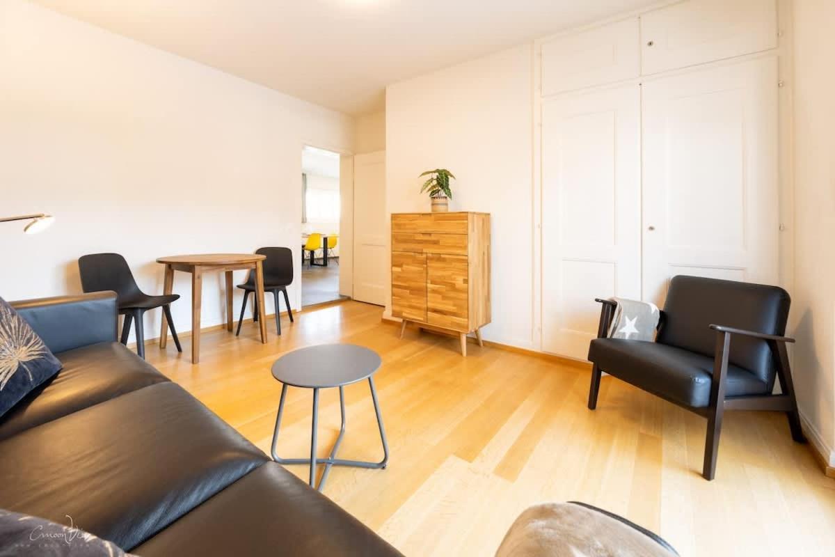 Charming Apartment In St Moritz Bagian luar foto