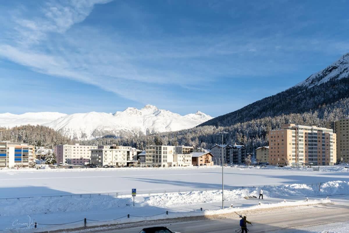 Charming Apartment In St Moritz Bagian luar foto