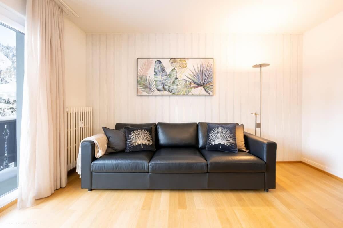 Charming Apartment In St Moritz Bagian luar foto