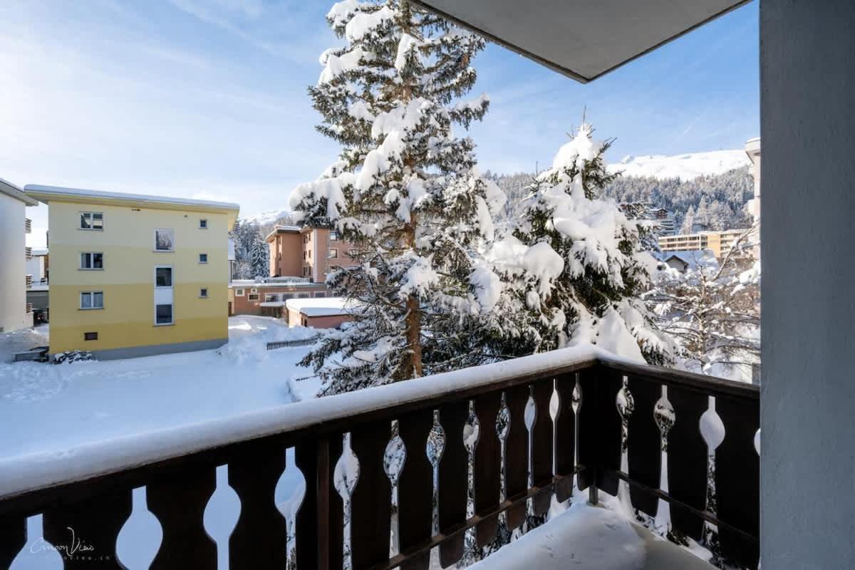 Charming Apartment In St Moritz Bagian luar foto